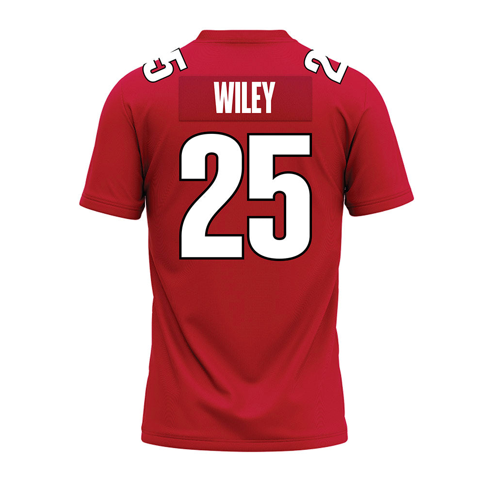 APSU - NCAA Football : Myles Wiley - Red Premium Football Jersey-1
