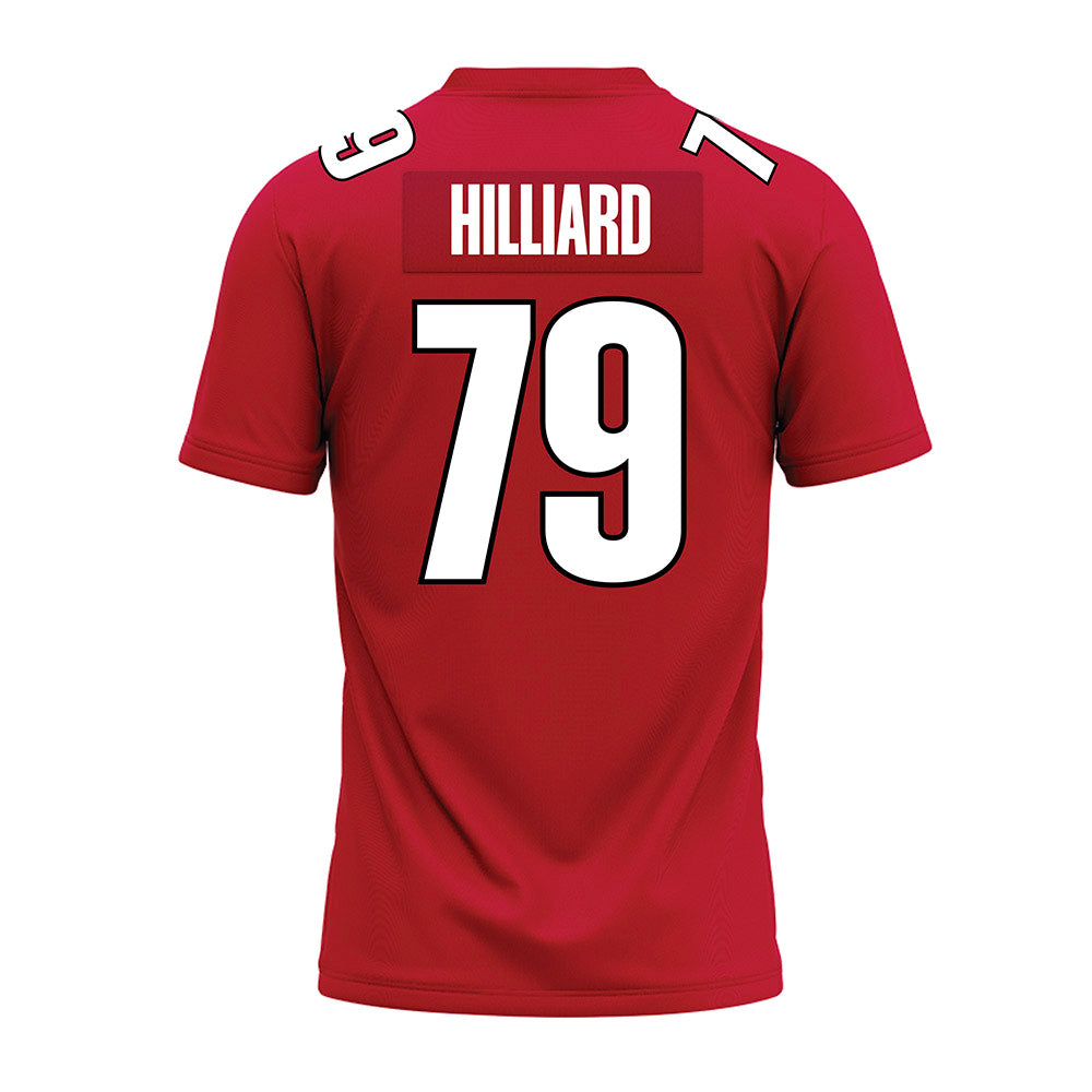 APSU - NCAA Football : Nicholas Hilliard - Red Premium Football Jersey-1