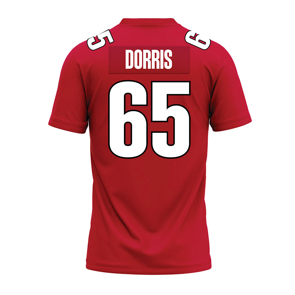 APSU - NCAA Football : Ward Dorris - Red Premium Football Jersey-1