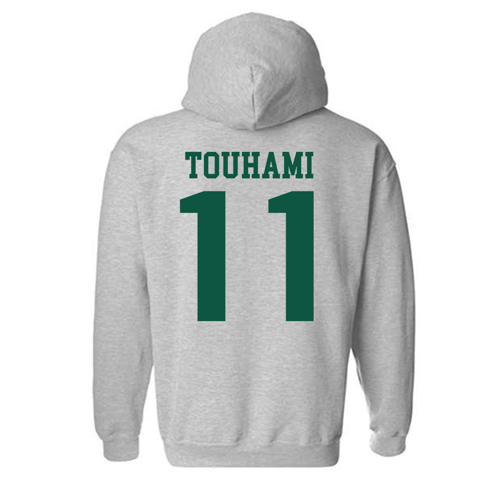 Fitchburg State - NCAA Men's Ice Hockey : Nael Touhami - Classic Shersey Hooded Sweatshirt-1