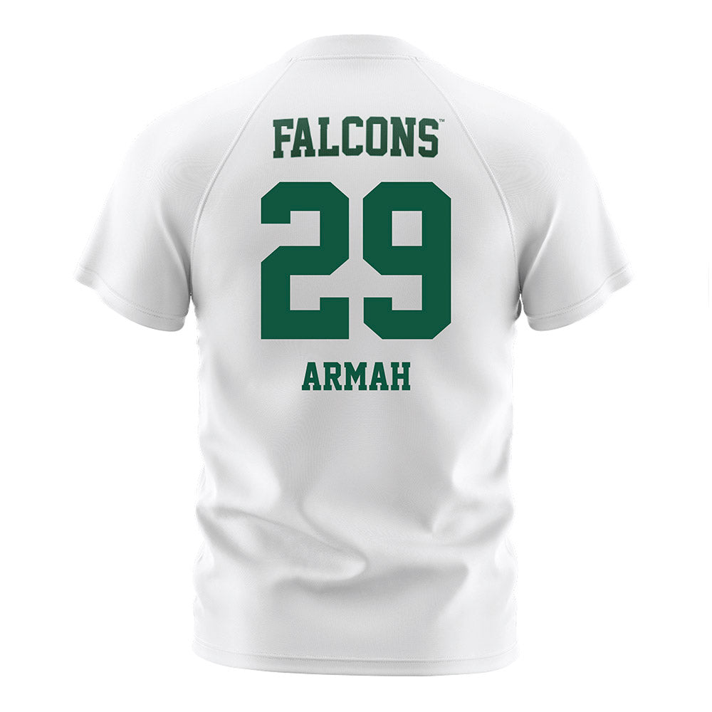 Fitchburg State - NCAA Men's Soccer : Edwinn Armah - White Soccer Jersey-1