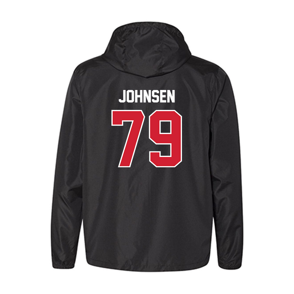 Illinois State - NCAA Football : Luke Johnsen - Windbreaker-1