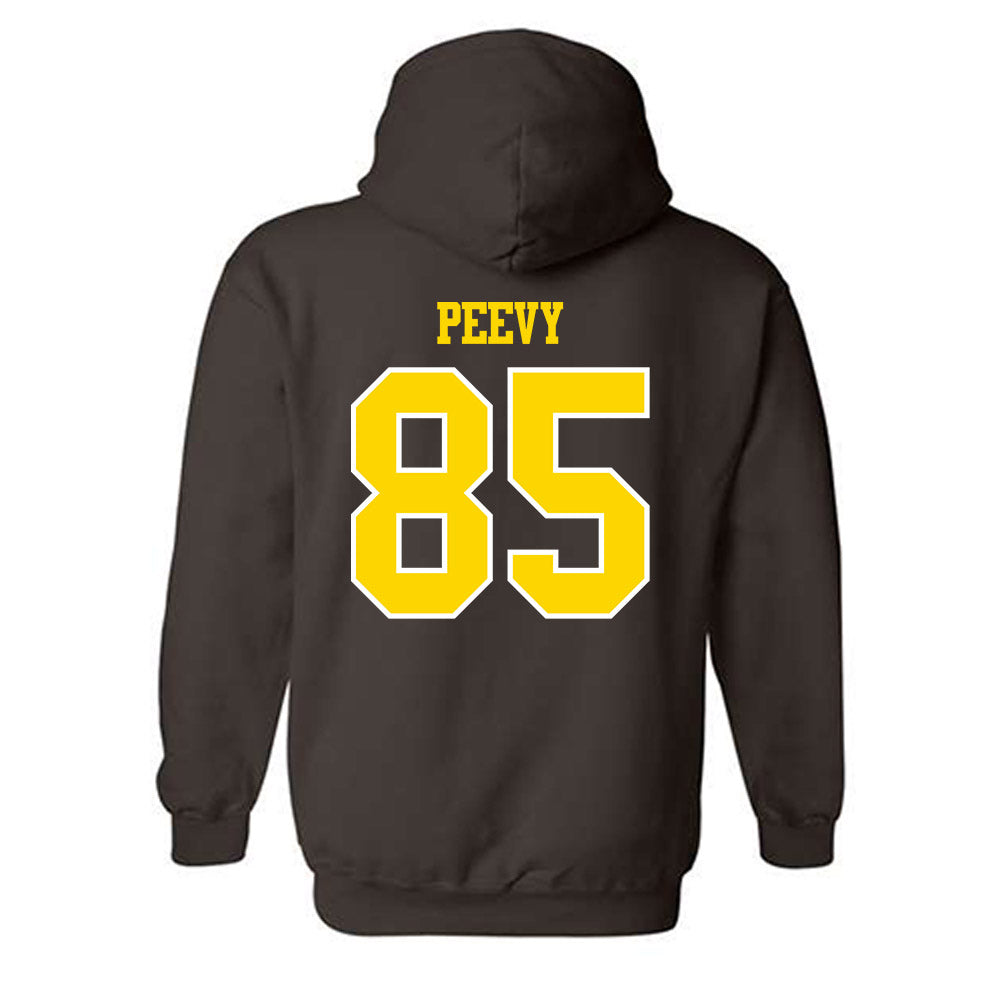 Western Michigan - NCAA Football : Braden Peevy - Classic Shersey Hooded Sweatshirt-1