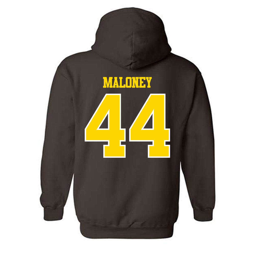 Western Michigan - NCAA Baseball : Matt Maloney - Classic Shersey Hooded Sweatshirt-1