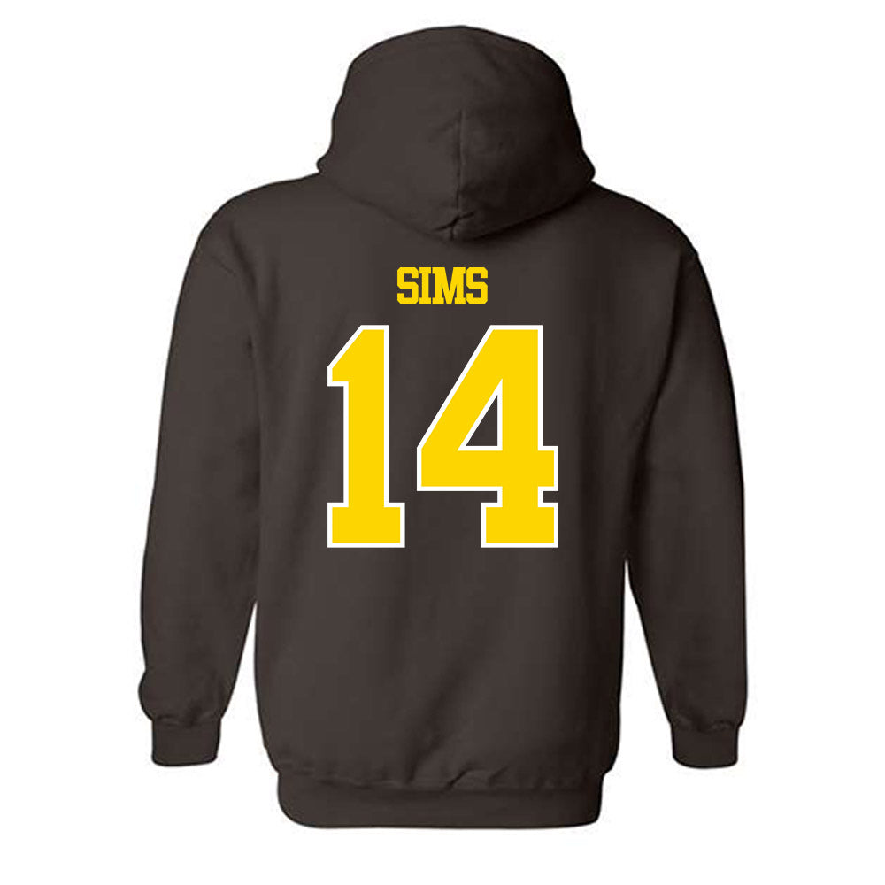 Western Michigan - NCAA Football : Jarvarius Sims - Classic Shersey Hooded Sweatshirt-1