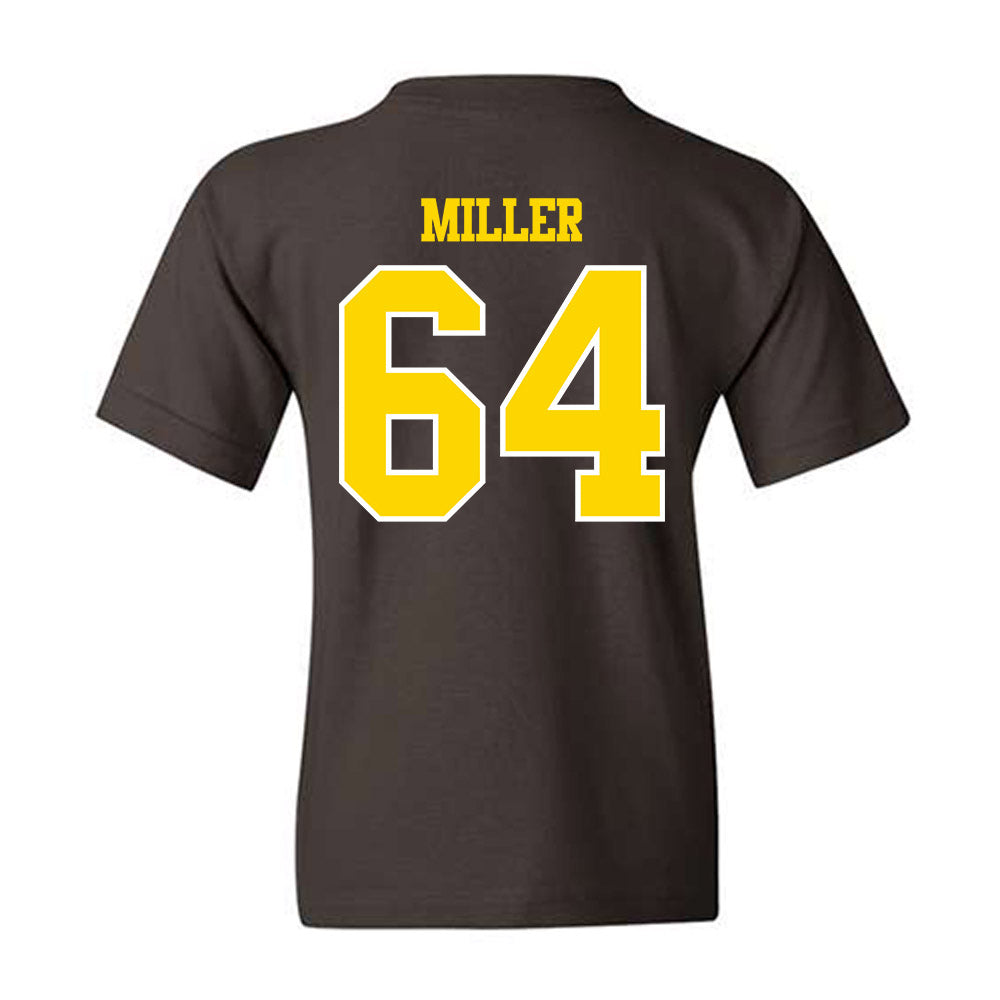 Western Michigan - NCAA Football : Nolan Miller - Classic Shersey Youth T-Shirt-1