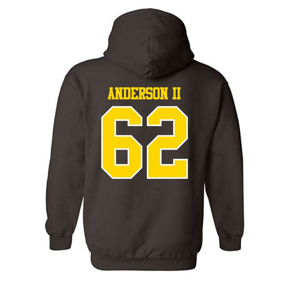 Western Michigan - NCAA Football : Raheem Anderson II - Classic Shersey Hooded Sweatshirt-1