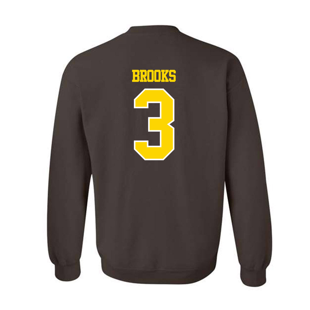 Western Michigan - NCAA Football : Baylin Brooks - Classic Shersey Crewneck Sweatshirt-1