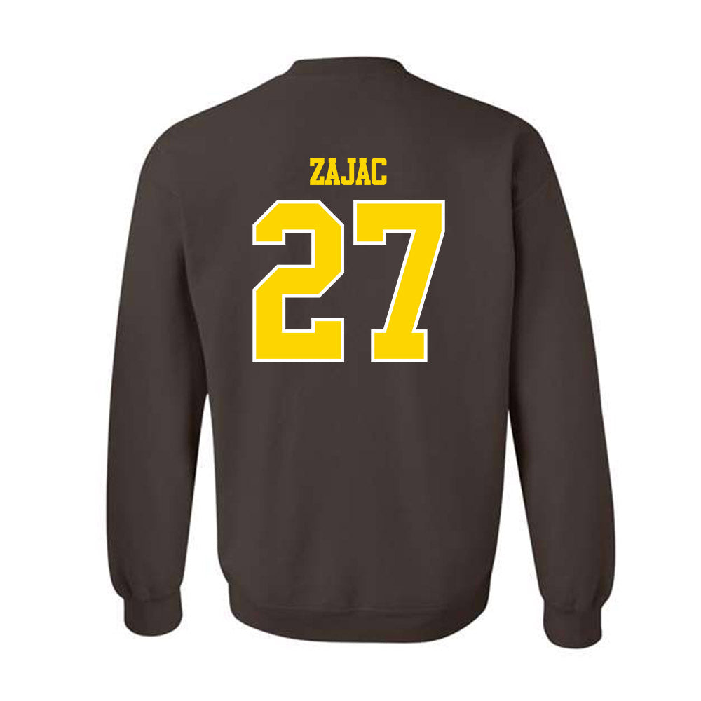 Western Michigan - NCAA Baseball : Nolan Zajac - Classic Shersey Crewneck Sweatshirt-1