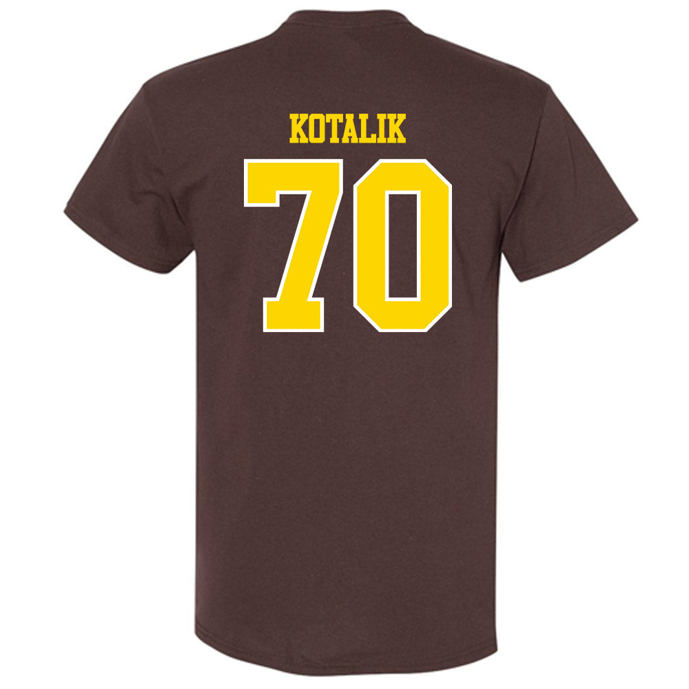 Western Michigan - NCAA Football : KJ Kotalik - Classic Shersey T-Shirt-1