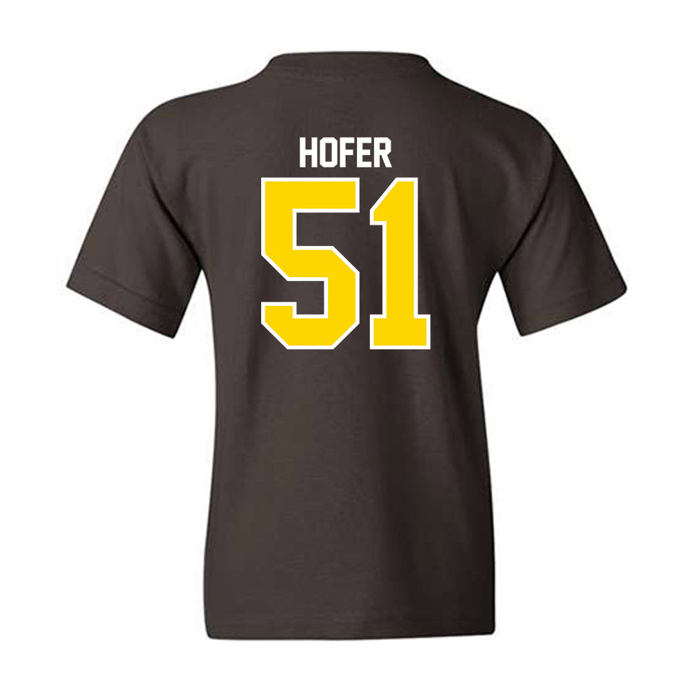 Western Michigan - NCAA Football : John Hofer - Classic Shersey Youth T-Shirt-1