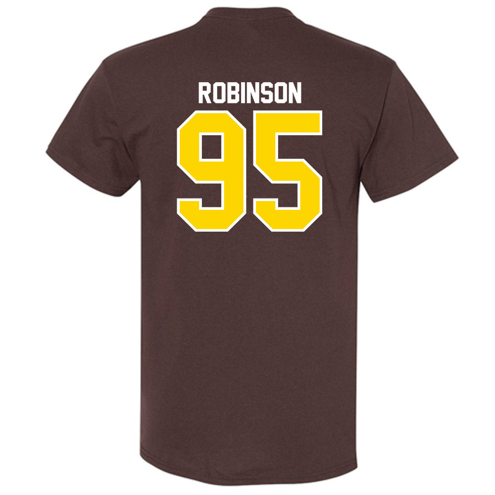 Western Michigan - NCAA Football : DeShawn Robinson - Classic Shersey T-Shirt-1