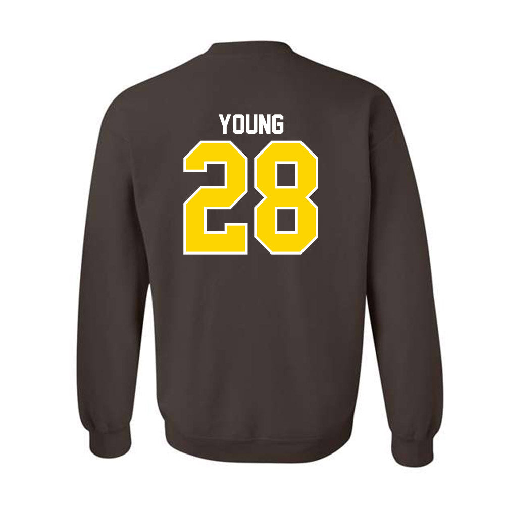 Western Michigan - NCAA Football : Jameson Young - Classic Shersey Crewneck Sweatshirt-1