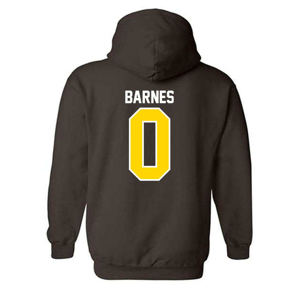 Western Michigan - NCAA Men's Basketball : Sharod Barnes - Classic Shersey Hooded Sweatshirt-1