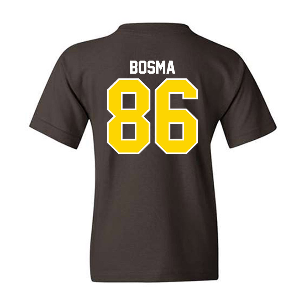Western Michigan - NCAA Football : Blake Bosma - Classic Shersey Youth T-Shirt-1