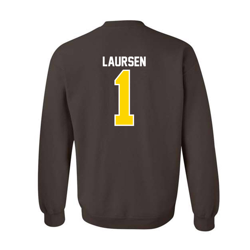Western Michigan - NCAA Men's Ice Hockey : Kirk Laursen - Classic Shersey Crewneck Sweatshirt-1