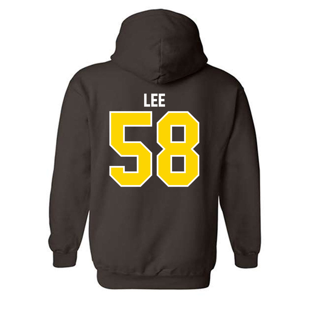 Western Michigan - NCAA Football : Tyson Lee - Classic Shersey Hooded Sweatshirt-1