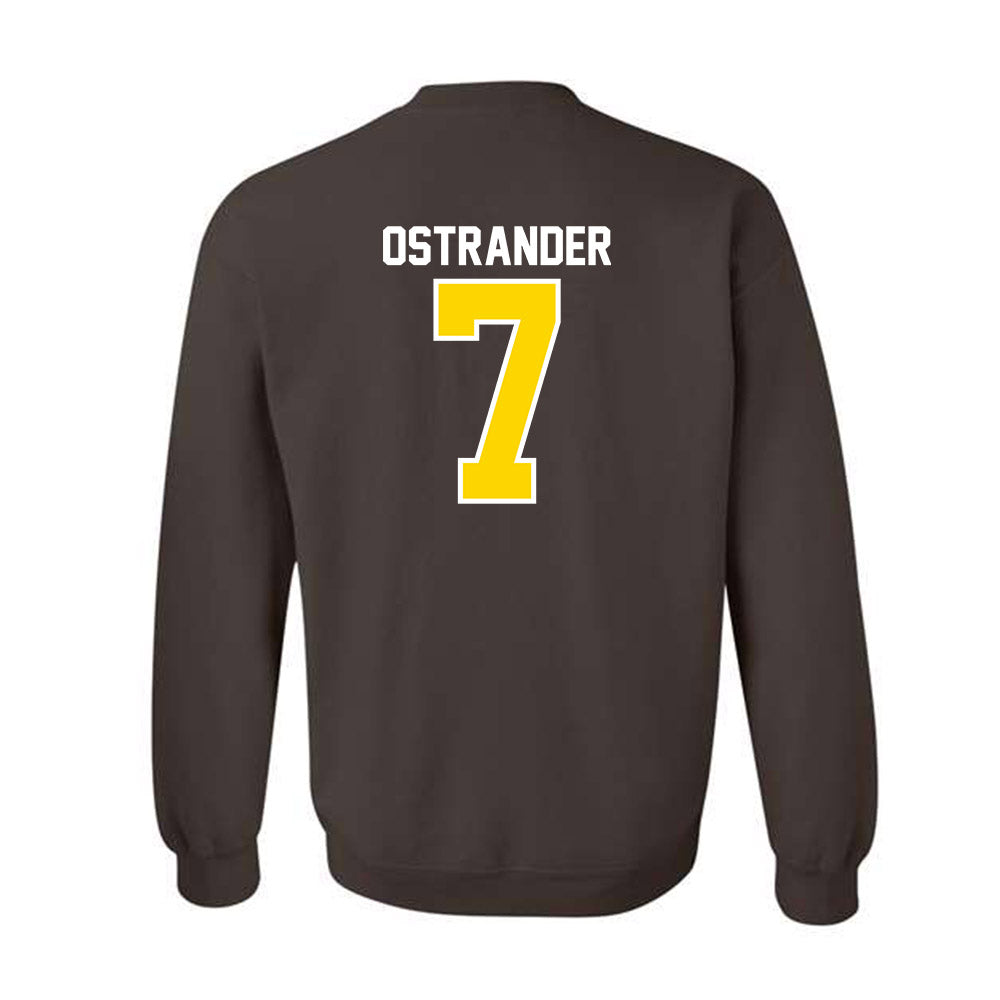 Western Michigan - NCAA Baseball : Connor Ostrander - Classic Shersey Crewneck Sweatshirt-1