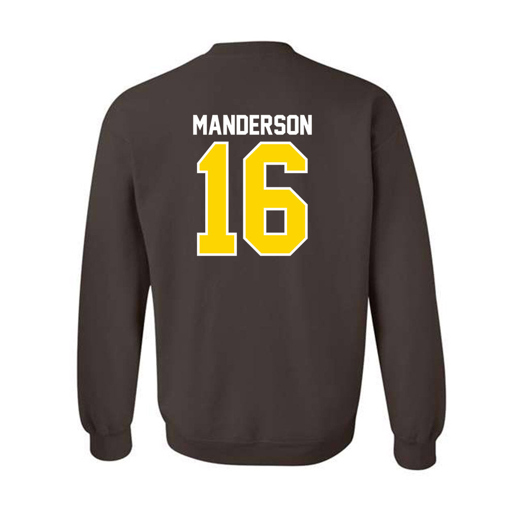 Western Michigan - NCAA Women's Soccer : Jaida Manderson - Classic Shersey Crewneck Sweatshirt-1