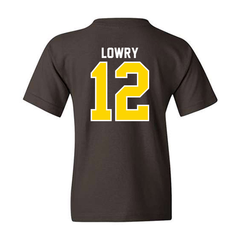 Western Michigan - NCAA Football : Broc Lowry - Classic Shersey Youth T-Shirt-1
