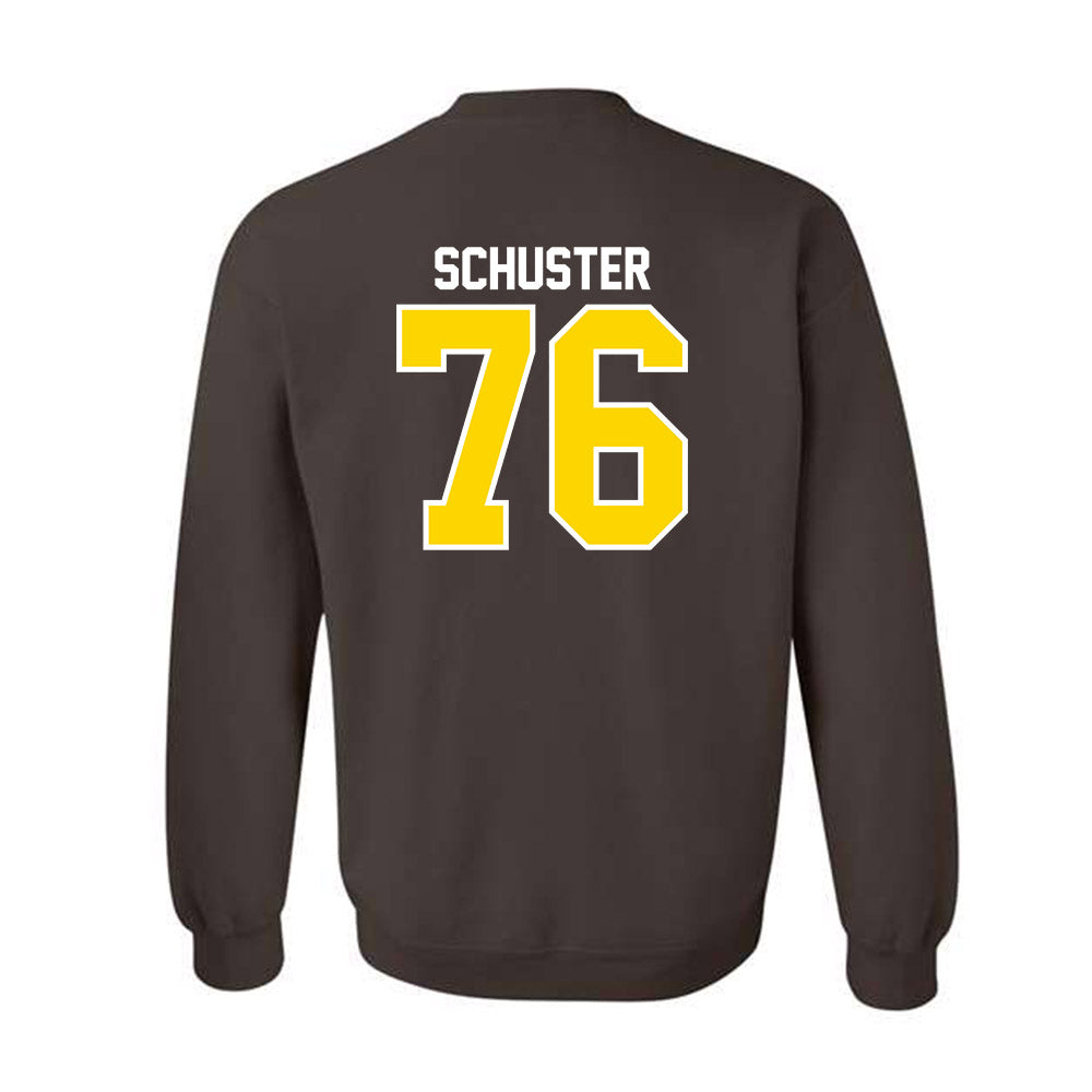 Western Michigan - NCAA Football : Chad Schuster - Classic Shersey Crewneck Sweatshirt-1