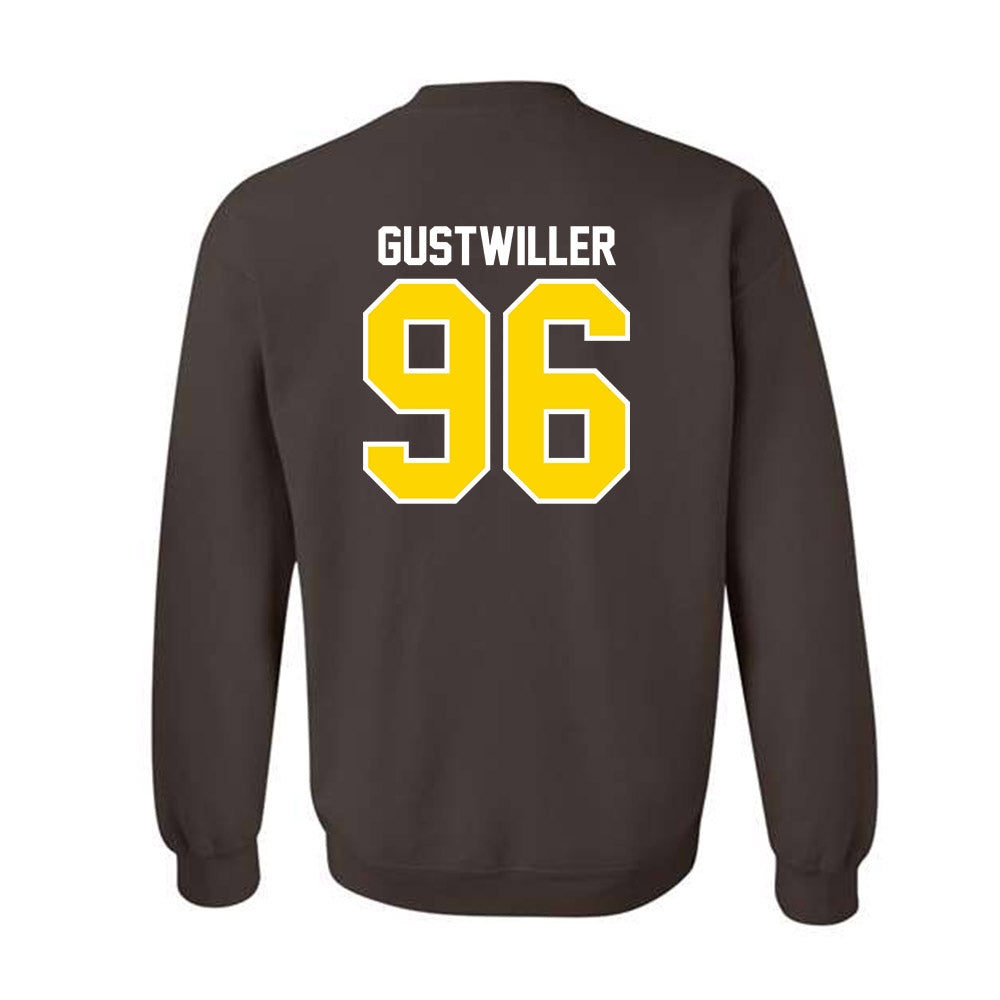 Western Michigan - NCAA Football : Dalton Gustwiller - Classic Shersey Crewneck Sweatshirt-1