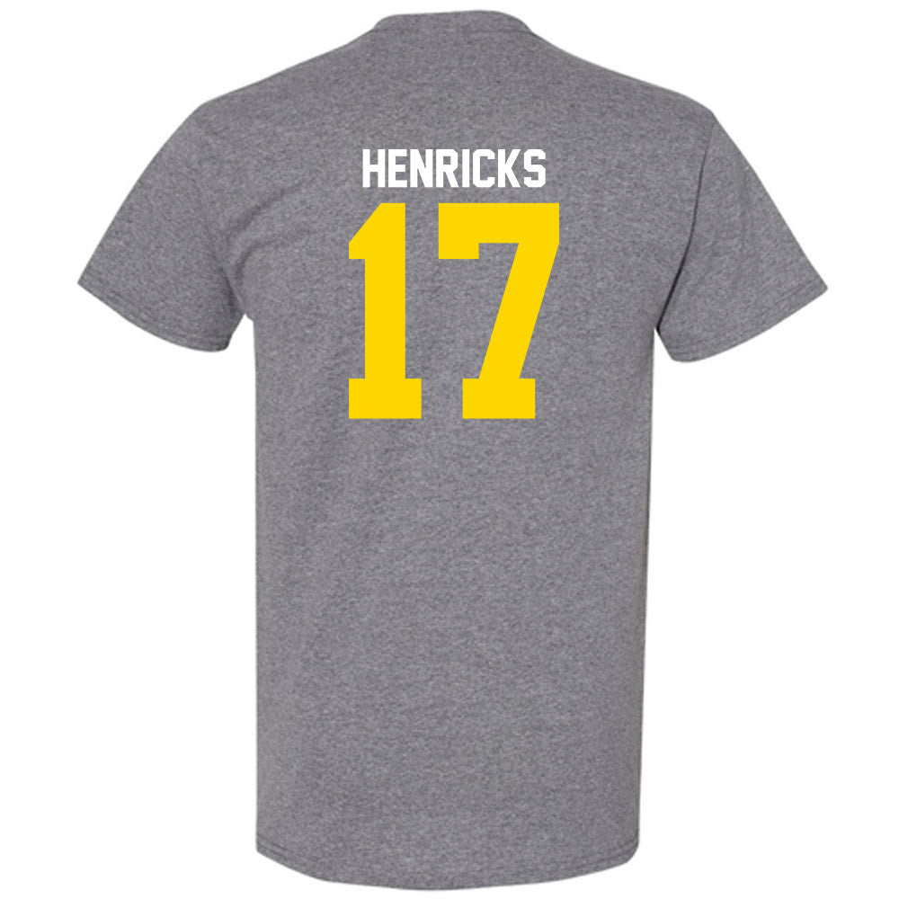 Western Michigan - NCAA Men's Ice Hockey : Ty Henricks - Classic Shersey T-Shirt-1