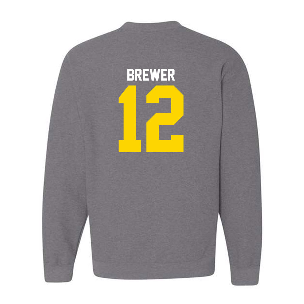 Western Michigan - NCAA Men's Basketball : Jayden Brewer - Classic Shersey Crewneck Sweatshirt-1