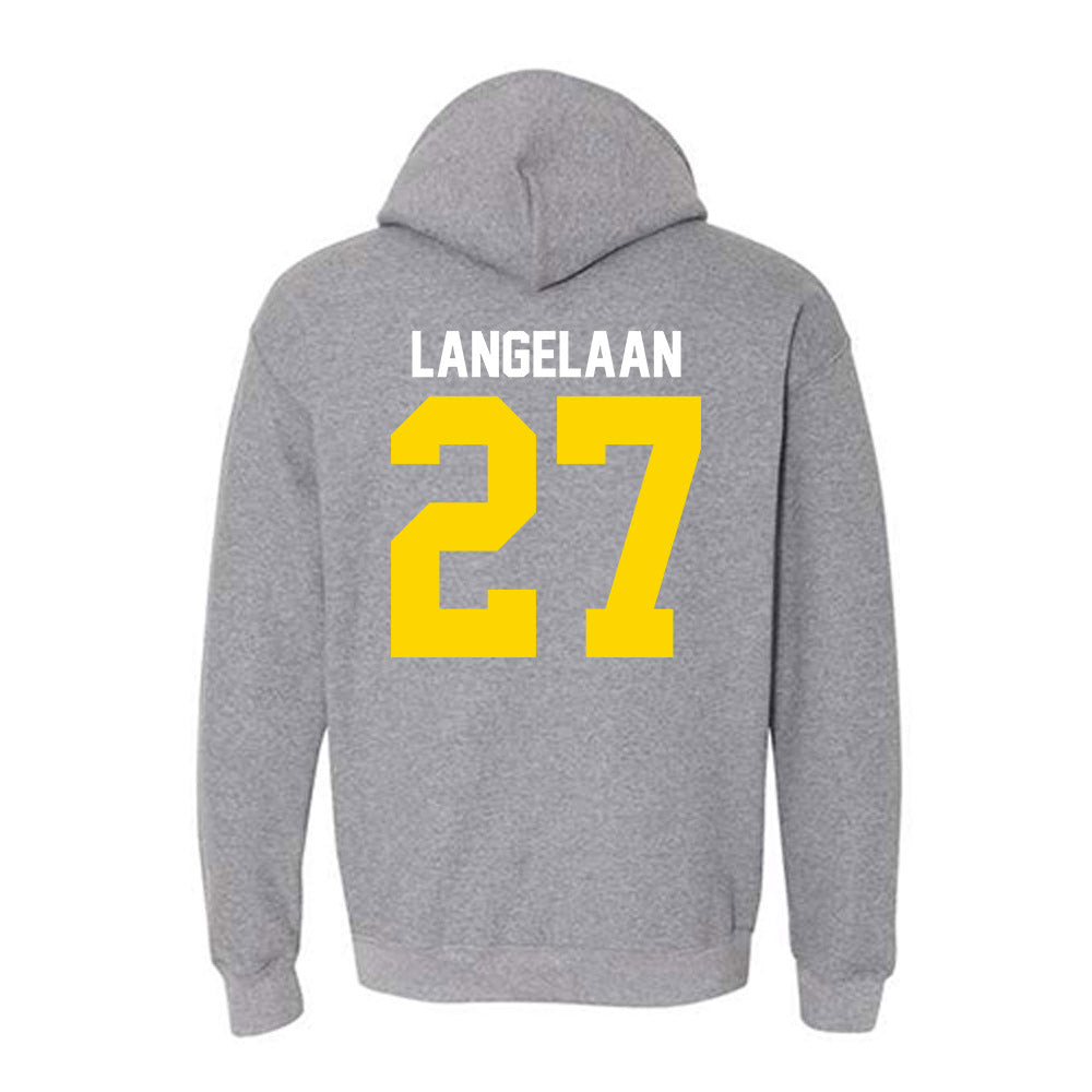 Western Michigan - NCAA Women's Soccer : Brianna Langelaan - Classic Shersey Hooded Sweatshirt-1