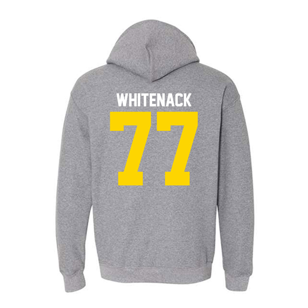 Western Michigan - NCAA Football : Hunter Whitenack - Classic Shersey Hooded Sweatshirt-1