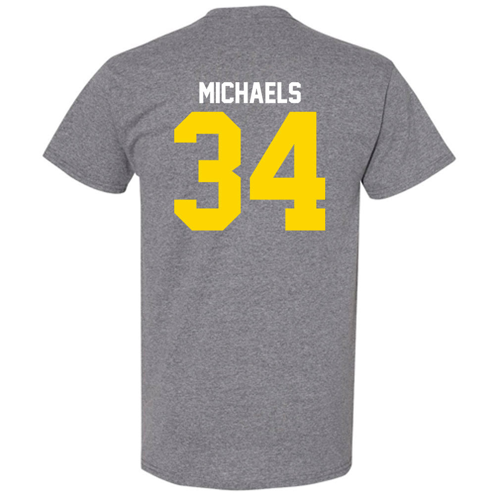 Western Michigan - NCAA Men's Ice Hockey : Owen Michaels - Classic Shersey T-Shirt-1