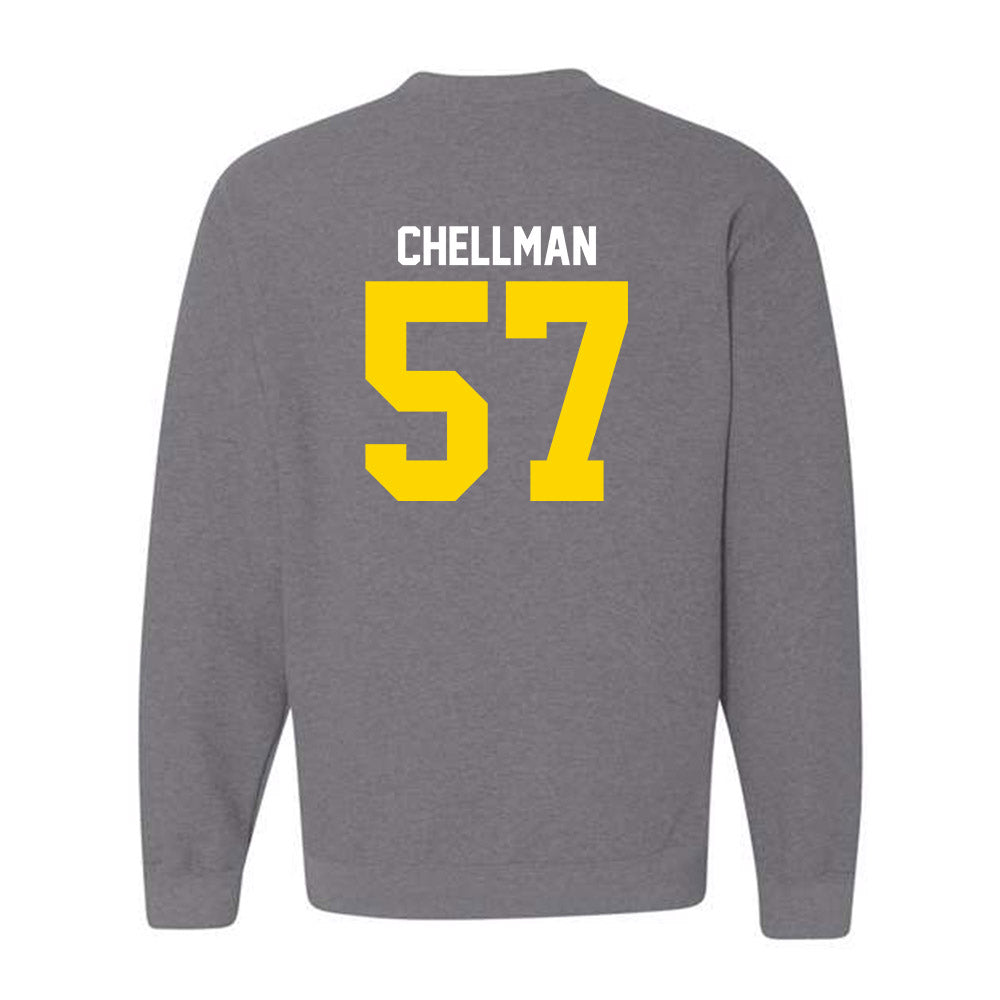 Western Michigan - NCAA Football : Jake Chellman - Classic Shersey Crewneck Sweatshirt-1