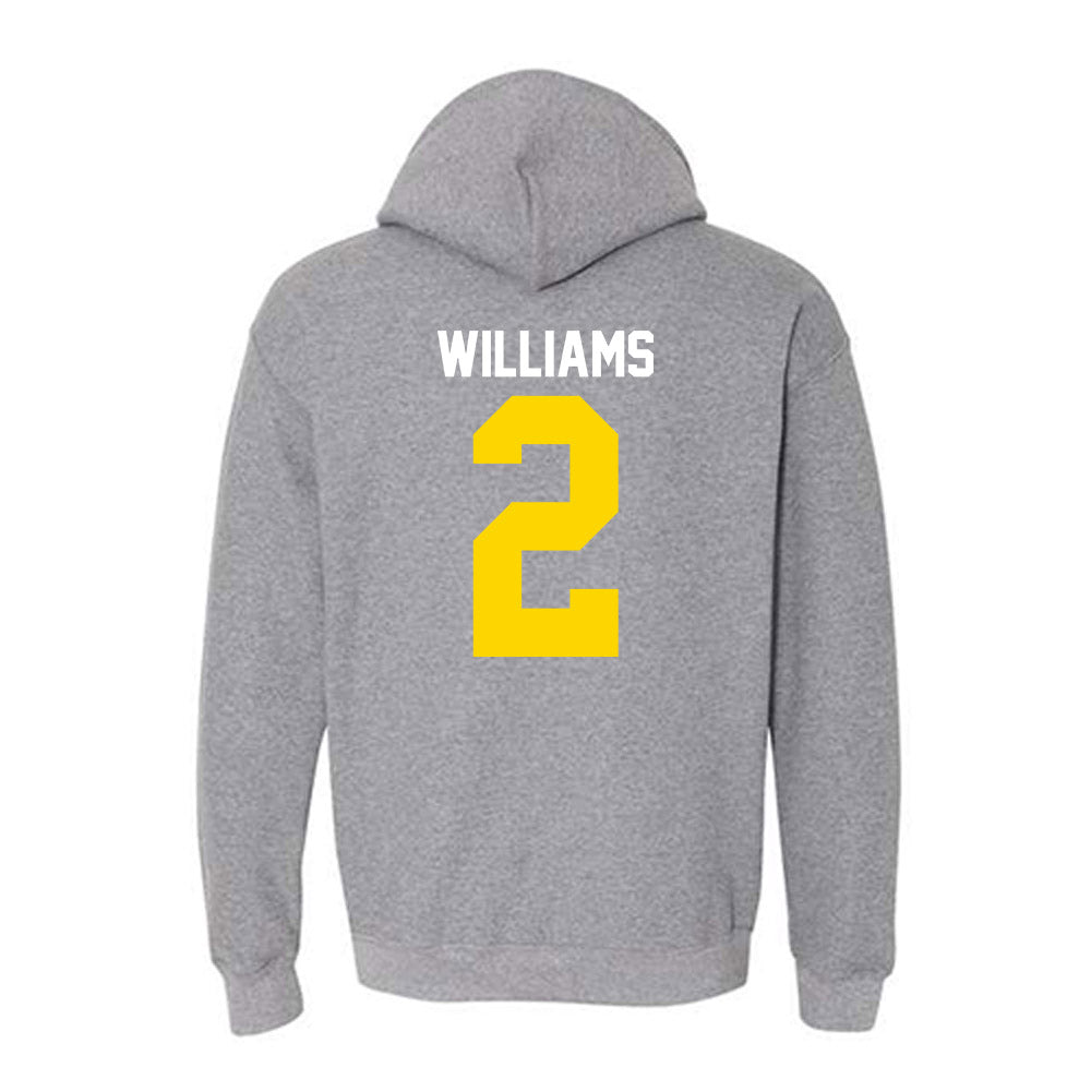Western Michigan - NCAA Football : Popeye Williams - Classic Shersey Hooded Sweatshirt-1