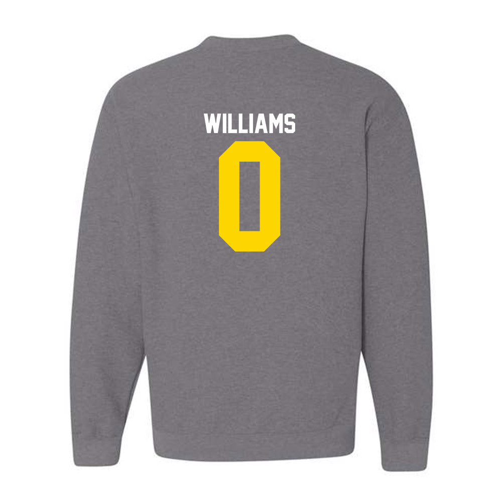 Western Michigan - NCAA Football : Talique Williams - Classic Shersey Crewneck Sweatshirt-1