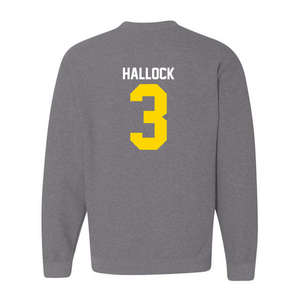Western Michigan - NCAA Football : Tate Hallock - Classic Shersey Crewneck Sweatshirt-1
