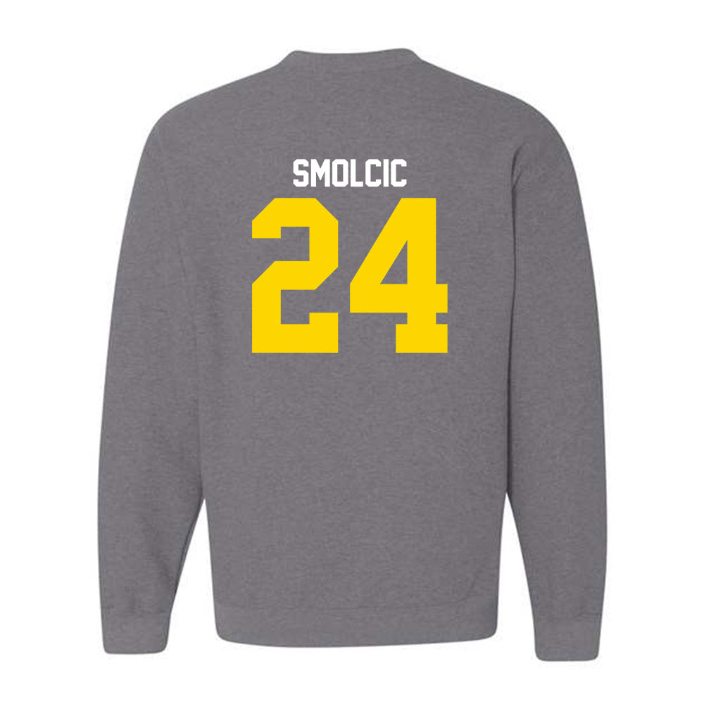 Western Michigan - NCAA Men's Soccer : Adam Smolcic - Classic Shersey Crewneck Sweatshirt-1