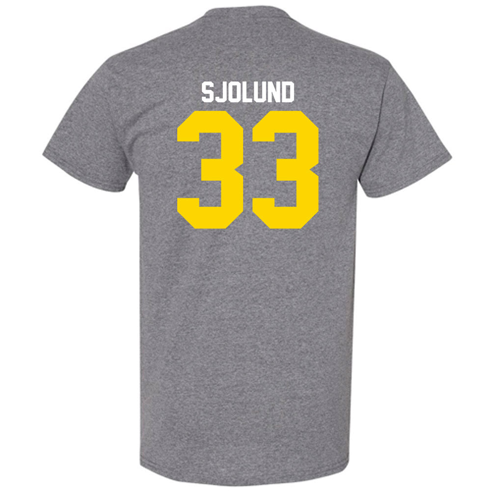 Western Michigan - NCAA Men's Ice Hockey : Samuel Sjolund - Classic Shersey T-Shirt-1