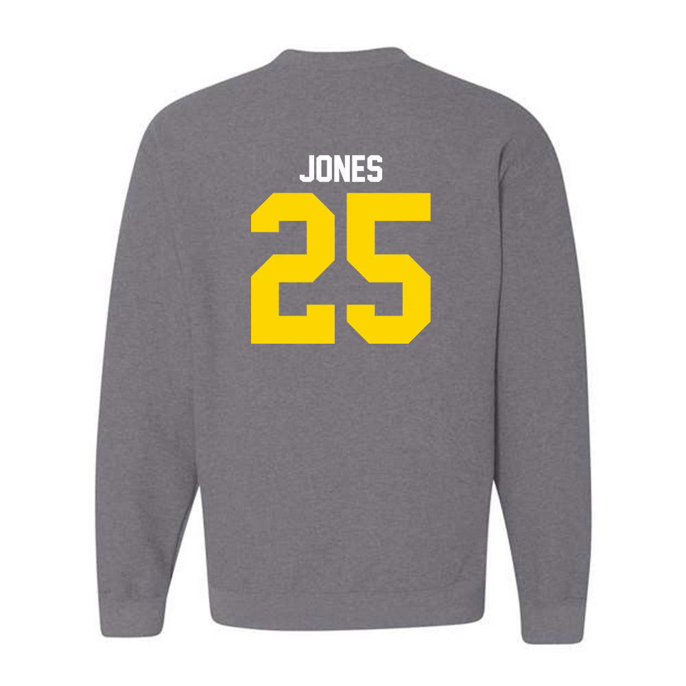 Western Michigan - NCAA Football : Justin Jones - Classic Shersey Crewneck Sweatshirt-1