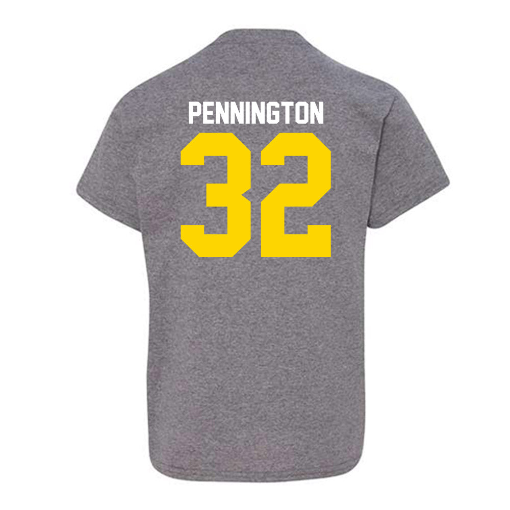 Western Michigan - NCAA Football : Derek Pennington - Classic Shersey Youth T-Shirt-1