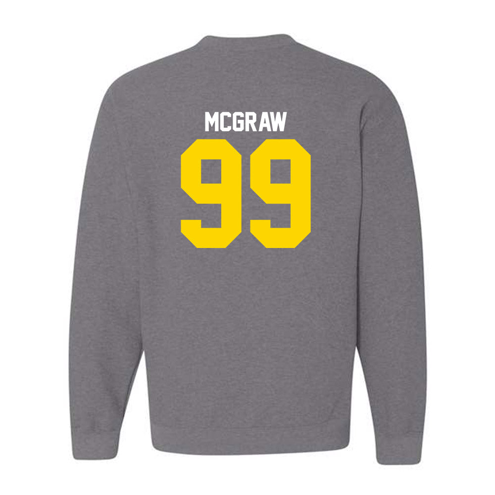 Western Michigan - NCAA Football : Rodney McGraw - Classic Shersey Crewneck Sweatshirt-1