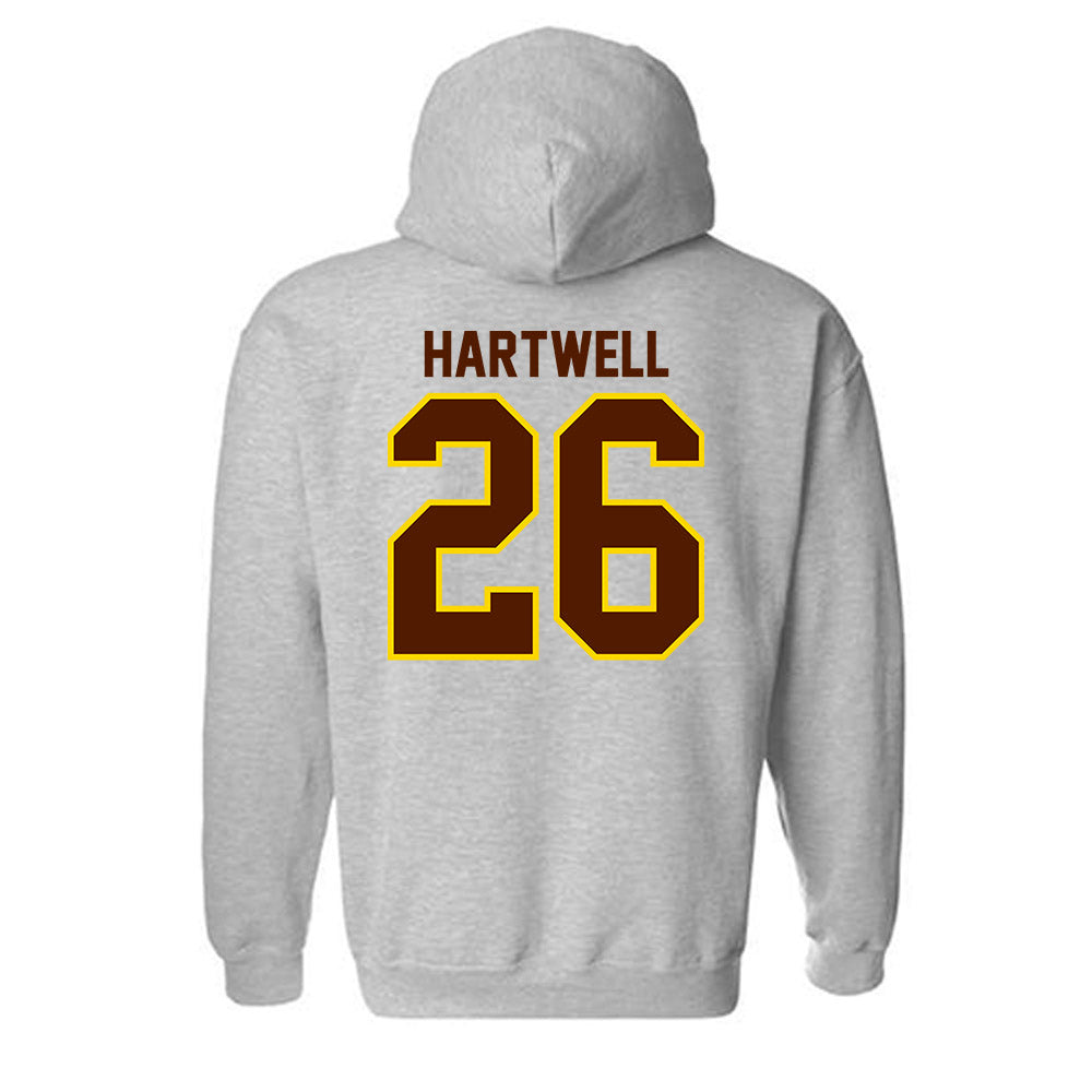 Western Michigan - NCAA Football : Tre' Hartwell - Classic Shersey Hooded Sweatshirt-1
