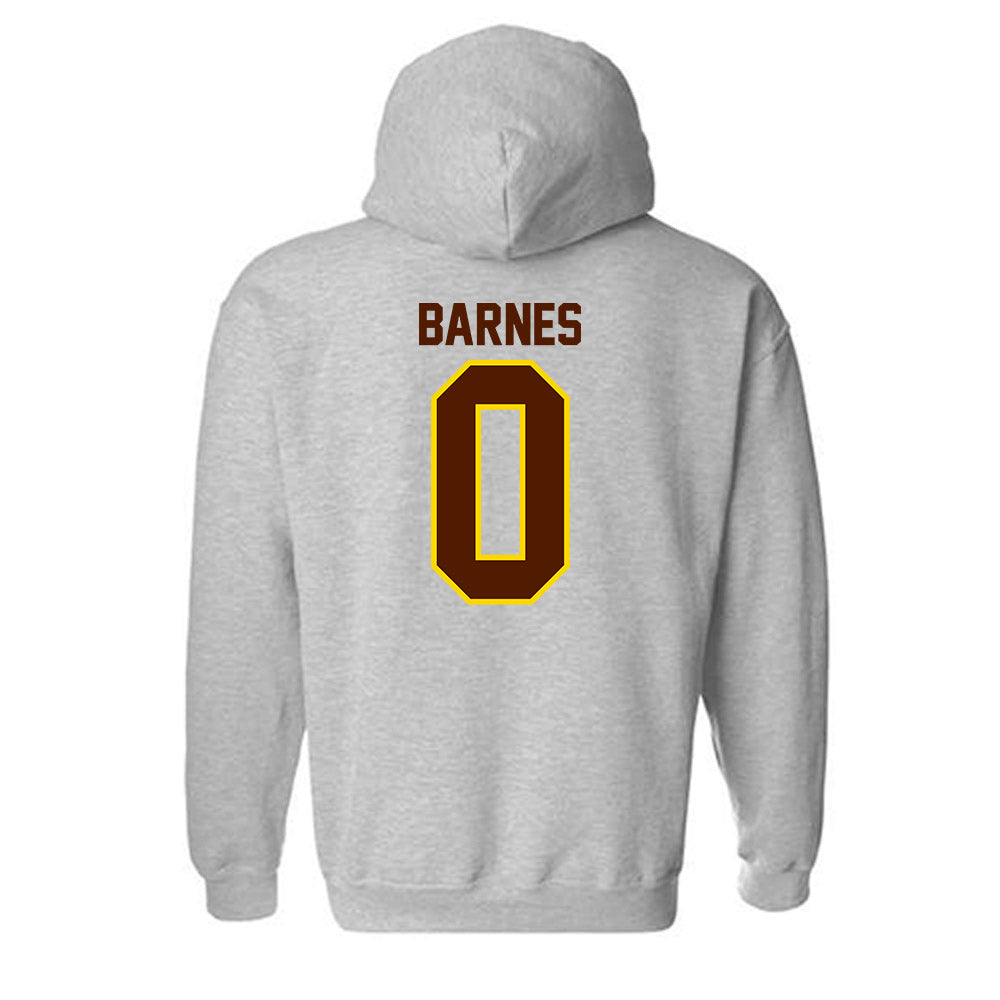 Western Michigan - NCAA Men's Basketball : Sharod Barnes - Classic Shersey Hooded Sweatshirt-1