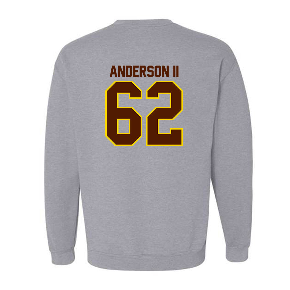 Western Michigan - NCAA Football : Raheem Anderson II - Classic Shersey Crewneck Sweatshirt-1