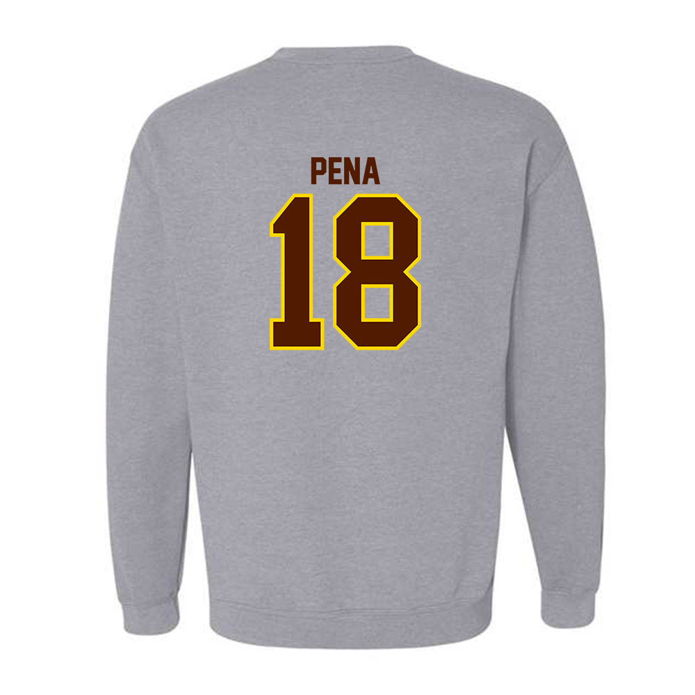 Western Michigan - NCAA Baseball : Diego Pena - Classic Shersey Crewneck Sweatshirt-1