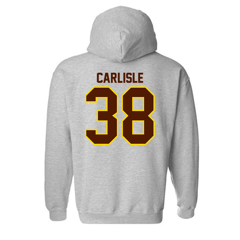 Western Michigan - NCAA Baseball : Sam Carlisle - Classic Shersey Hooded Sweatshirt-1