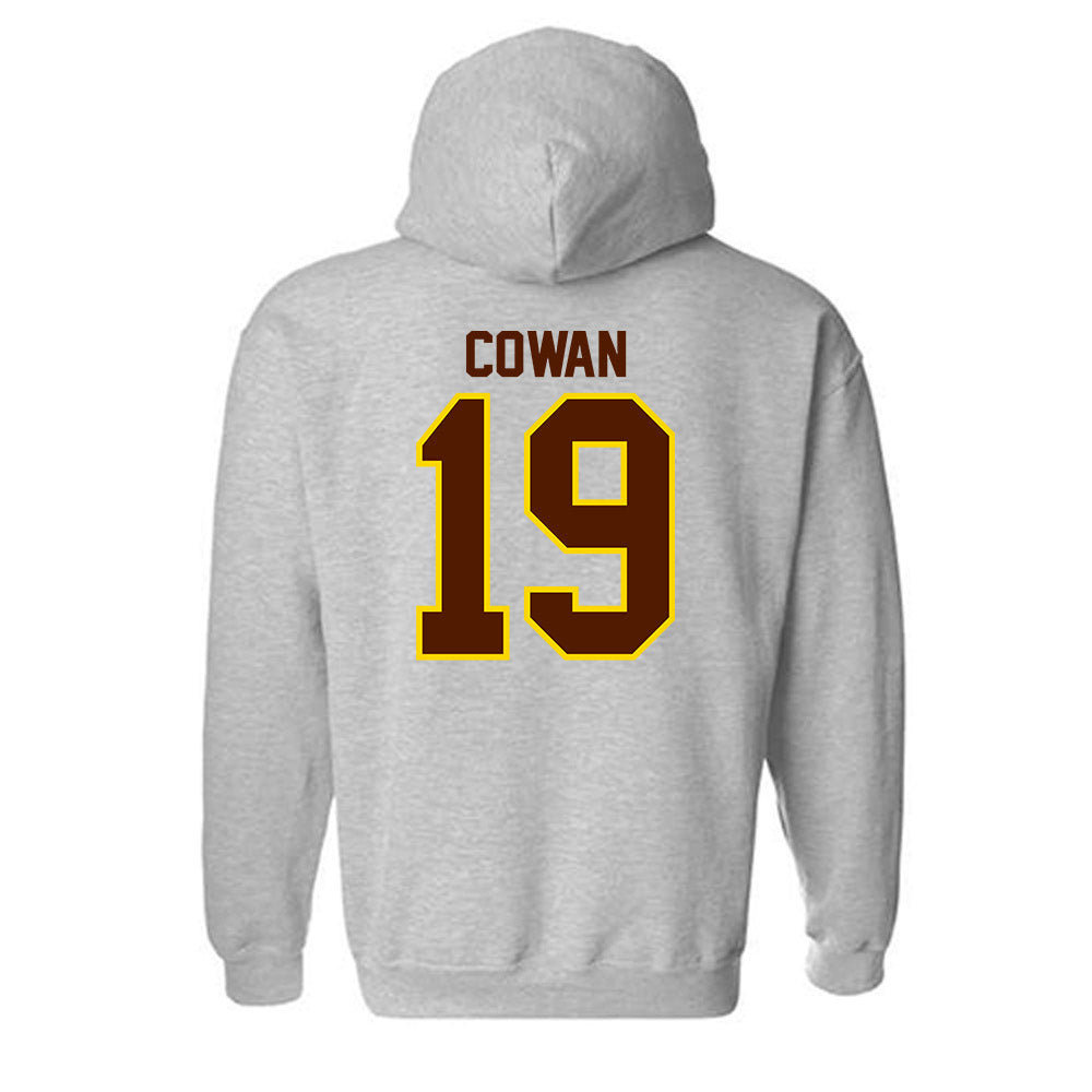Western Michigan - NCAA Men's Ice Hockey : Bobby Cowan - Classic Shersey Hooded Sweatshirt-1