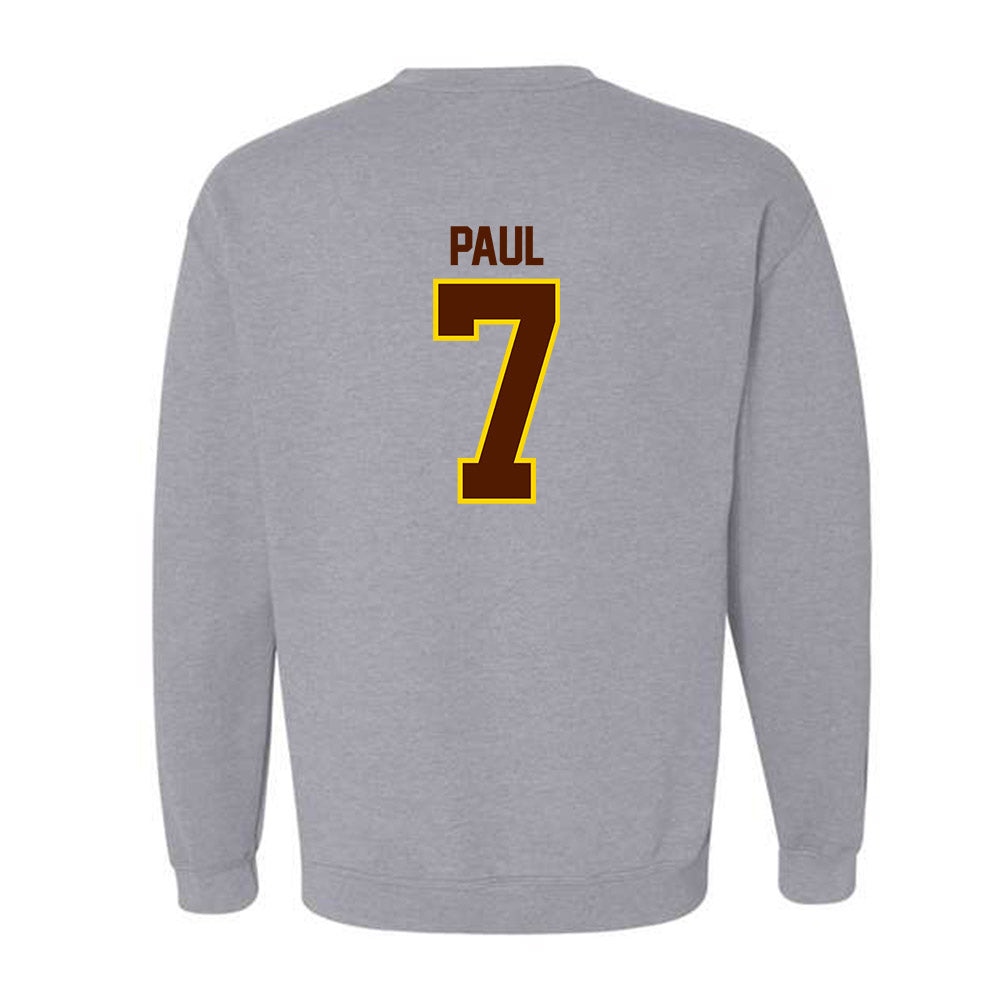 Western Michigan - NCAA Football : Isaiah Paul - Classic Shersey Crewneck Sweatshirt-1