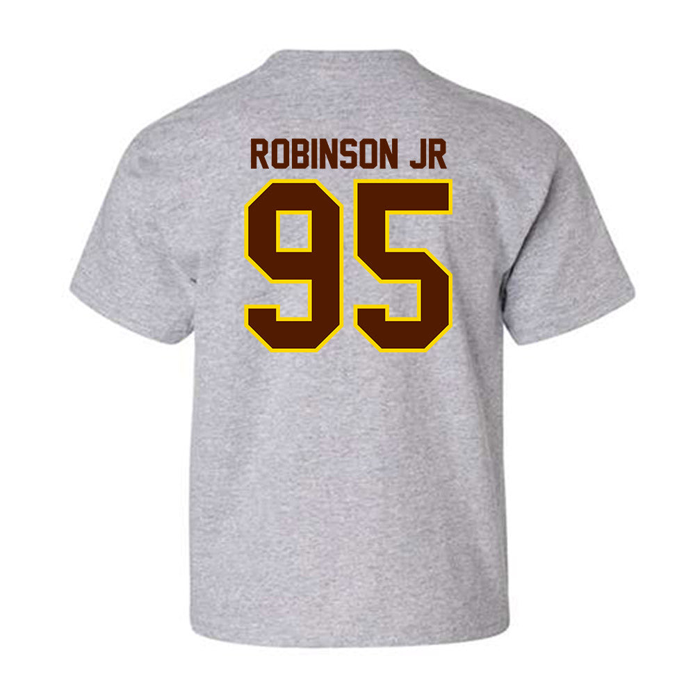 Western Michigan - NCAA Football : DeShawn Robinson Jr - Classic Shersey Youth T-Shirt-1