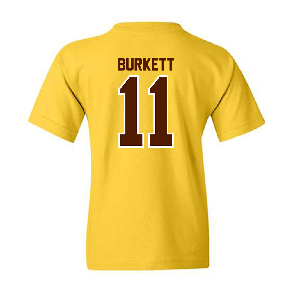 Western Michigan - NCAA Men's Soccer : Connor Burkett - Classic Shersey Youth T-Shirt-1