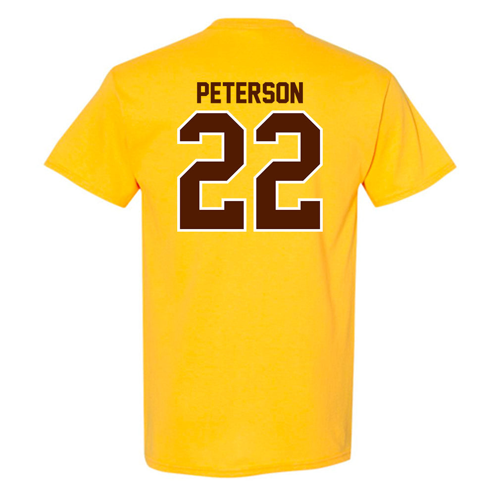 Western Michigan - NCAA Men's Basketball : Declan Peterson - Classic Shersey T-Shirt-1